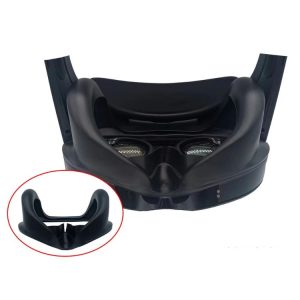 Mate Quest Pro Eye Mask Light-blocking Magnetic Replacement Silicone Eye Cover VR Accessories (Black)