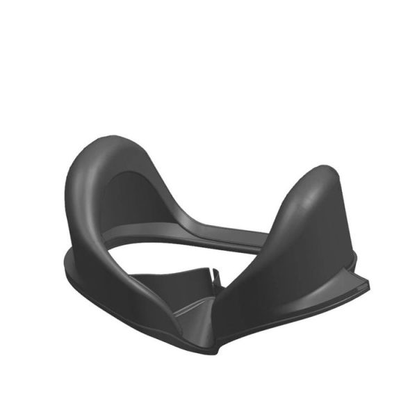 Mate Quest Pro Eye Mask Light-blocking Magnetic Replacement Silicone Eye Cover VR Accessories (Black) - Image 2
