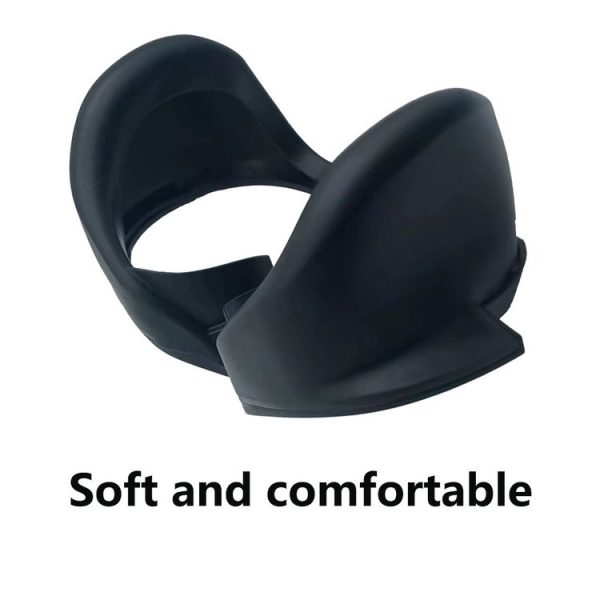 Mate Quest Pro Eye Mask Light-blocking Magnetic Replacement Silicone Eye Cover VR Accessories (Black) - Image 5