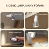 Multifunctional Reading Desk Lamp Flashlight Wall Mounted Bedside Lamp Folding Camping Lamp (White) - Image 10