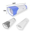 Multifunctional Reading Desk Lamp Flashlight Wall Mounted Bedside Lamp Folding Camping Lamp (White) - Image 2