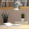 Multifunctional Reading Desk Lamp Flashlight Wall Mounted Bedside Lamp Folding Camping Lamp (White) - Image 3