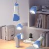 Multifunctional Reading Desk Lamp Flashlight Wall Mounted Bedside Lamp Folding Camping Lamp (White) - Image 9