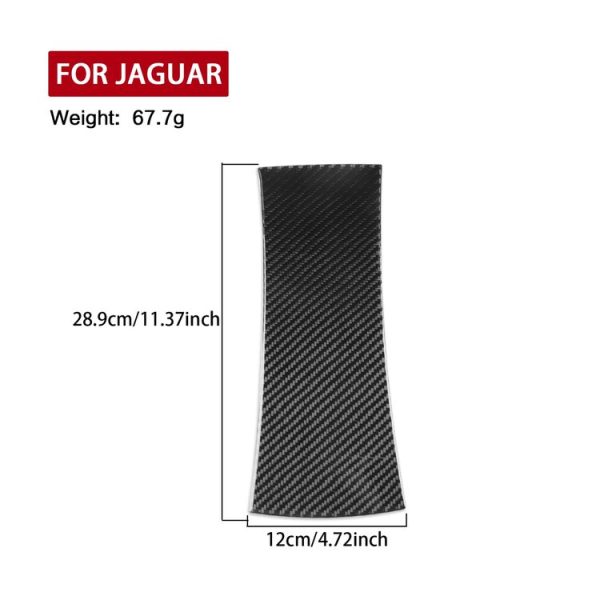 Jaguar F-TYPE 2013+ Universal Left And Right Hand Drive Car Instrument Panel Sticker (Black) - Image 3