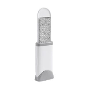 Clothes Sofa Dust Remover Household No-wash Double-sided Electrostatic Hair Removal Brush, Color: S Gray