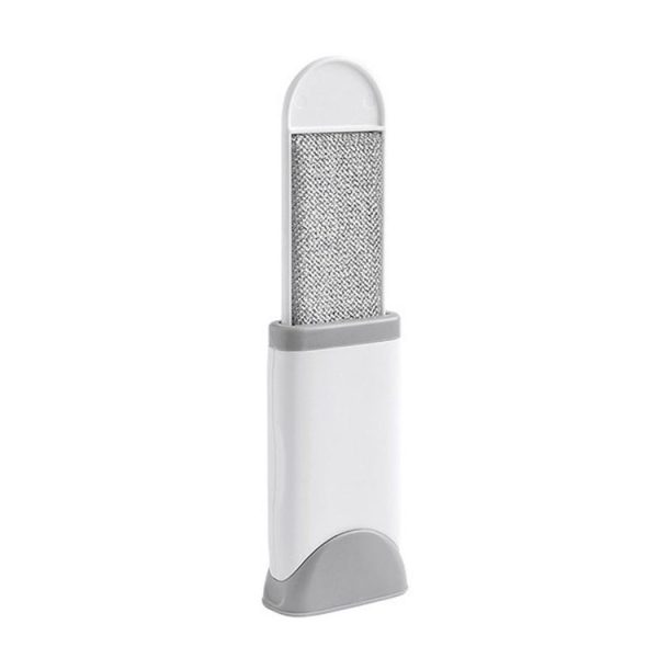 Clothes Sofa Dust Remover Household No-wash Double-sided Electrostatic Hair Removal Brush, Color: S Gray