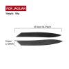 Jaguar F-TYPE 2013+ Universal Light Eyebrow Sticker Left And Right Drive (Black) - Image 3