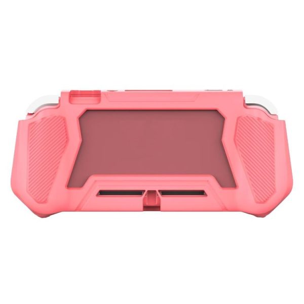 Nintendo Switch Lite Full Cover Protective Shell TPU Console Case (Pink)