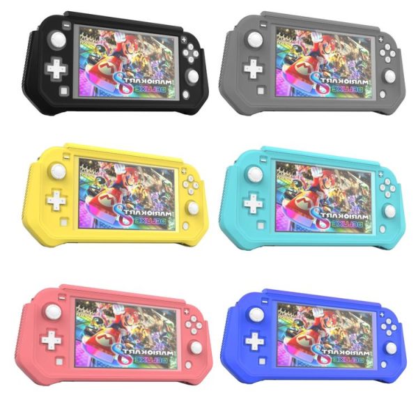 Nintendo Switch Lite Full Cover Protective Shell TPU Console Case (Pink) - Image 2