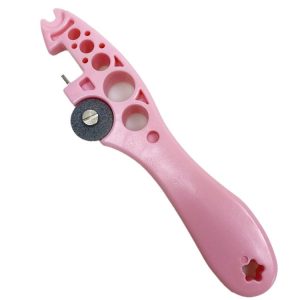 Ampoule Bottle Opener Multifunctional Medicine Vial Cutting Tool Device (Pink)