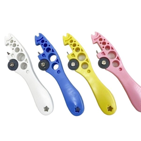 Ampoule Bottle Opener Multifunctional Medicine Vial Cutting Tool Device (Pink) - Image 3