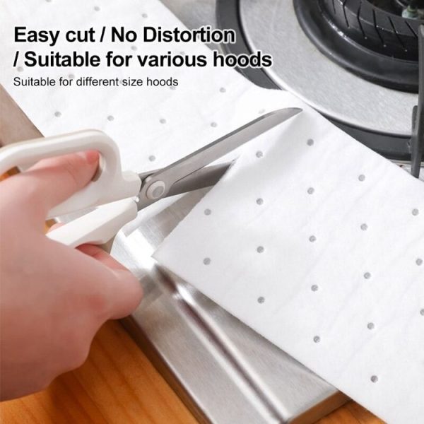10pcs / Pack Disposable Oil Groove Suction Paper for Cooker Hoods, Spec: 7x90cm Regular - Image 7