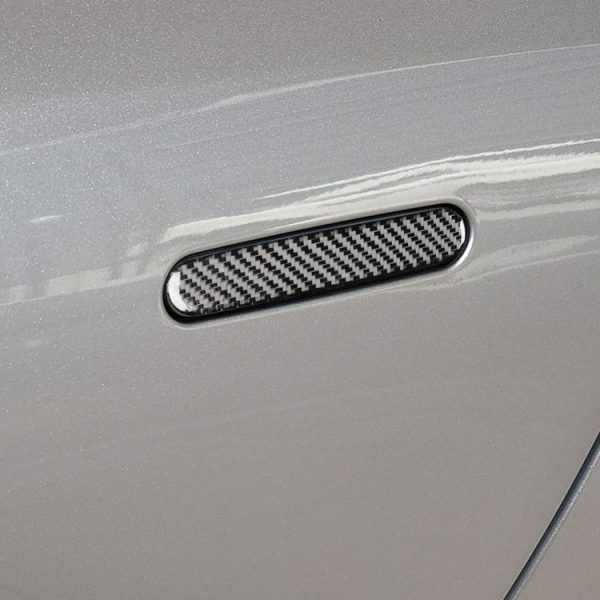 Jaguar F-TYPE 2013+ Universal Exterior Door Handle Sticker Left And Right Drive (Black) - Image 6