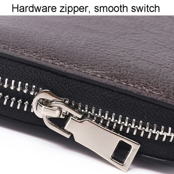Ladies Long Casual Hand Clutch Bag Multi Card Position Zipper Phone Pouch, Model: W15840-1 - Image 5