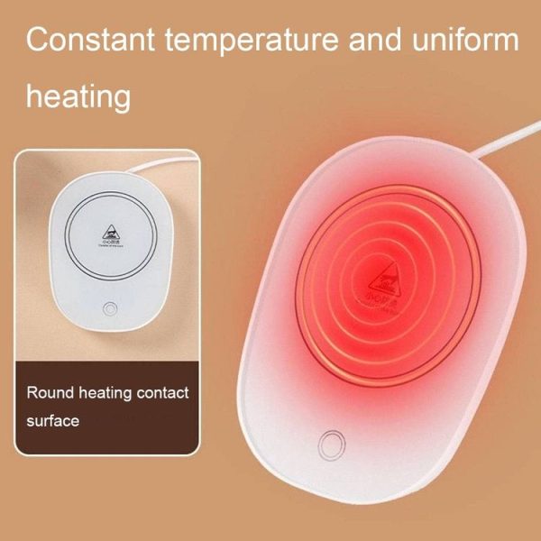Constant Temperature Heating Coaster Intelligent Thermal Insulation Heating Base, CN Plug (Green) - Image 4