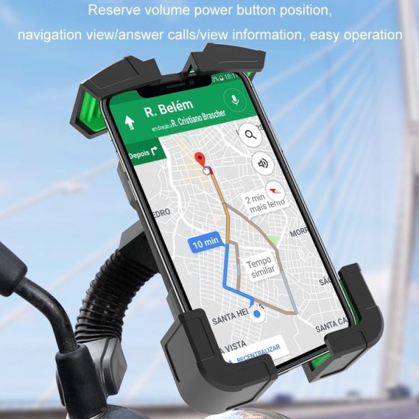 Shockproof Navigation Bracket for Motorcycle and Bicycle Mobile Phone, Random Color Delivery, Style: 2393J3 - Image 10