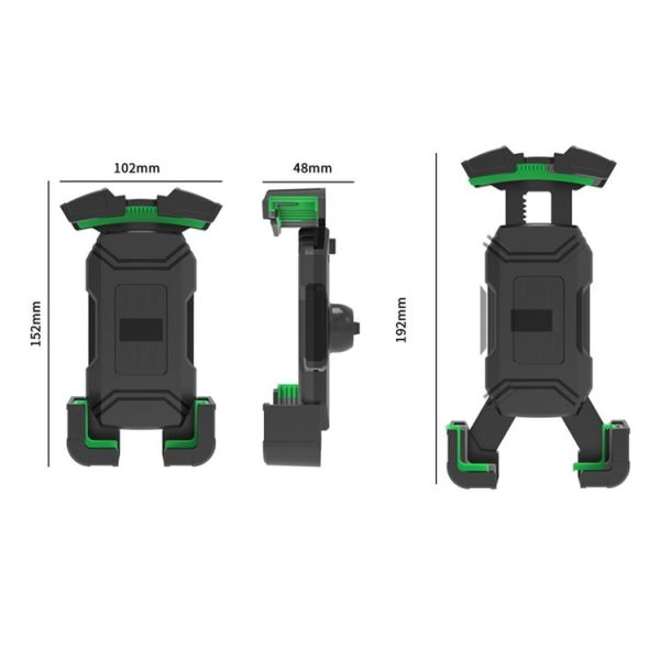 Shockproof Navigation Bracket for Motorcycle and Bicycle Mobile Phone, Random Color Delivery, Style: 2393J3 - Image 3