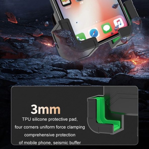 Shockproof Navigation Bracket for Motorcycle and Bicycle Mobile Phone, Random Color Delivery, Style: 2393J3 - Image 7