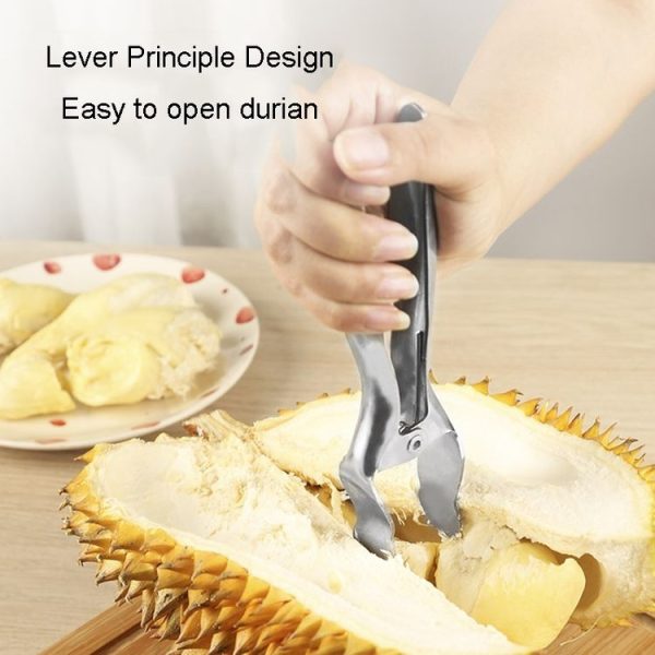 Fruit Shell Opening Pliers Home Stainless Steel Open Durian Magic Tool - Image 5