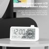 Visual Timer Alarm Clock Dual Display LCD Time Reminder (Pink) - Image 2
