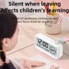 Visual Timer Alarm Clock Dual Display LCD Time Reminder (Pink) - Image 6