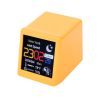 Wifi Networked Weather Clock No APP Required Photo Album with Gif Animation (Yellow)