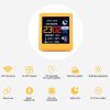 Wifi Networked Weather Clock No APP Required Photo Album with Gif Animation (Yellow) - Image 2