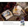 15pcs / Pack PET Butterfly Flower Series Retro DIY Hot Stamping Handbook Stickers, Style: Romantic Love Letter - Image 4
