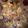 15pcs / Pack PET Butterfly Flower Series Retro DIY Hot Stamping Handbook Stickers, Style: Romantic Love Letter - Image 6