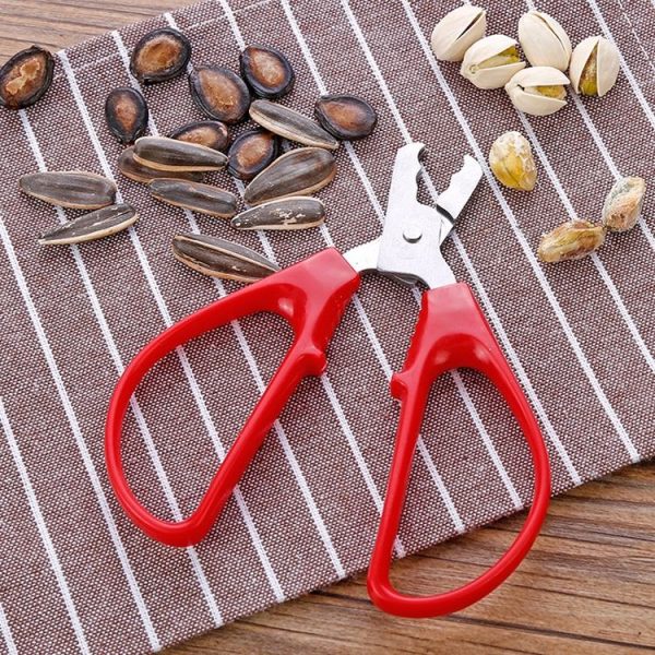 Shelling Scissors Peanut Shelling Clip Pine Nut Pliers Household Melon Seed Peeling Tool - Image 3