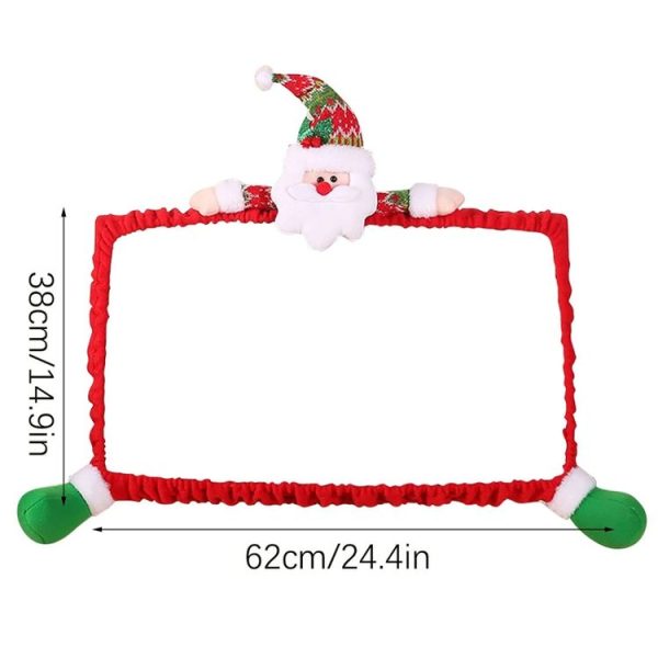 F-W232 Elderly Model 3D Cartoon Dust Protection Computer Sleeve Christmas Decoration Supplies - Image 2