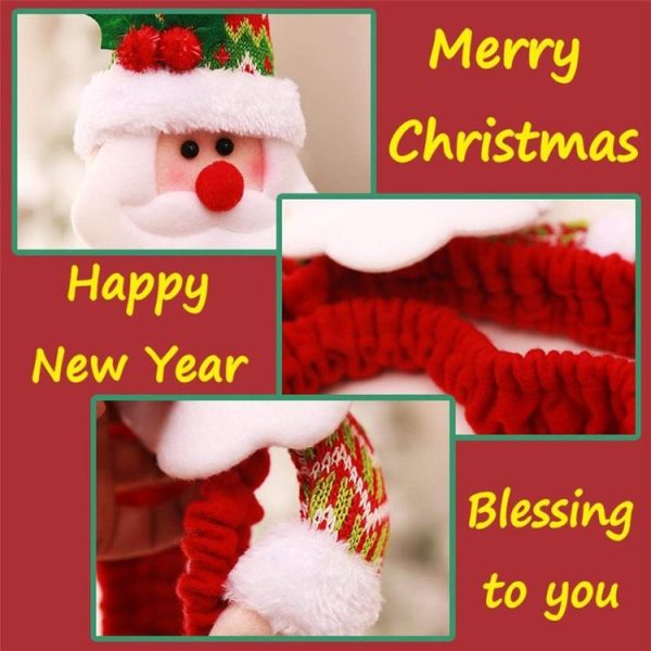 F-W232 Elderly Model 3D Cartoon Dust Protection Computer Sleeve Christmas Decoration Supplies - Image 5