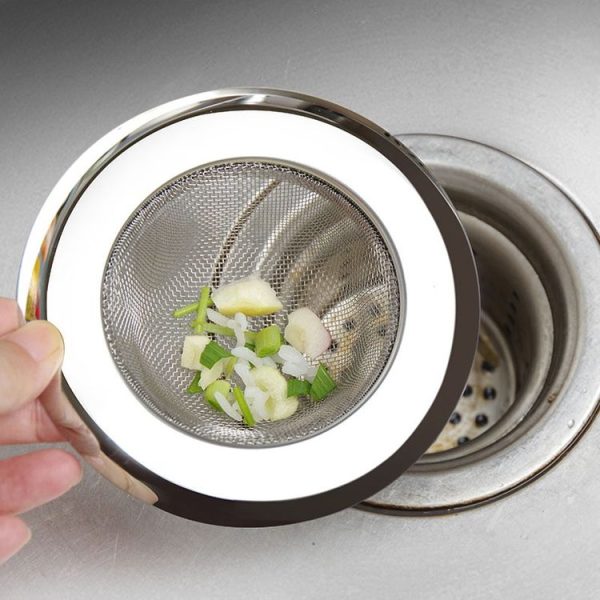 Kitchen Sink Garbage Filter Wash Basin Stainless Steel Filter (Kitchen Filter)