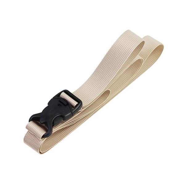 Outdoor Luggage Packing Ties Camping Picnic Equipment Tent Binding And Fixing Strap (Khaki)
