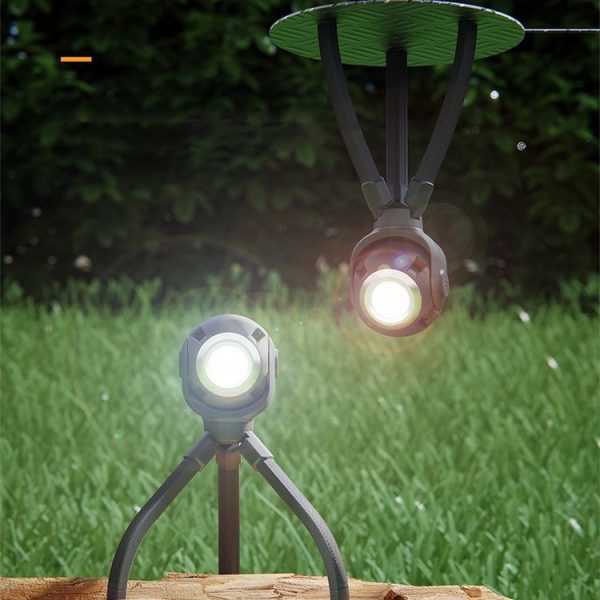 Octopus Outdoor Camping Light Magnetic Waterproof Tool Night Light With Tripod