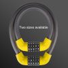 40 x 1.72cm Bicycle And Electrical Vehicle 5-Digit Combination Lock Safety Anti-Theft Cycling Lock (Black And Red) - Image 5