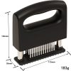 48-pin Meat Loosener with Handle Stainless Steel Meat Tenderizer Steak Needle Kitchen Tools (Black) - Image 3