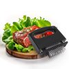 48-pin Meat Loosener with Handle Stainless Steel Meat Tenderizer Steak Needle Kitchen Tools (Black) - Image 8