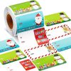 500pcs / Roll Christmas Self-adhesive Labels Stickers Holiday Decoration Gifts (B216)
