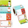 500pcs / Roll Christmas Self-adhesive Labels Stickers Holiday Decoration Gifts (B216) - Image 2