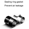 4pcs / Set N2 Metal Tire Valve Caps Automobile Universal Modified Valve Covers, Size: White Background (Silver) - Image 4