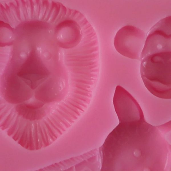 Cartoon Three-dimensional Animals Fondant Silicone Mold Cake Decorating Baking Tools, Specification: 1286 - Image 5