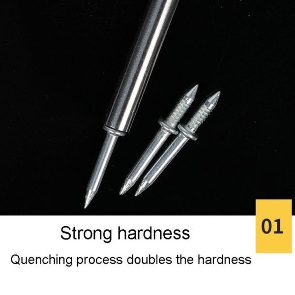 10pcs Skirting Non-Punch Markless Nails Single Headed Bi-Directional Crook Nails Bagged - Image 6