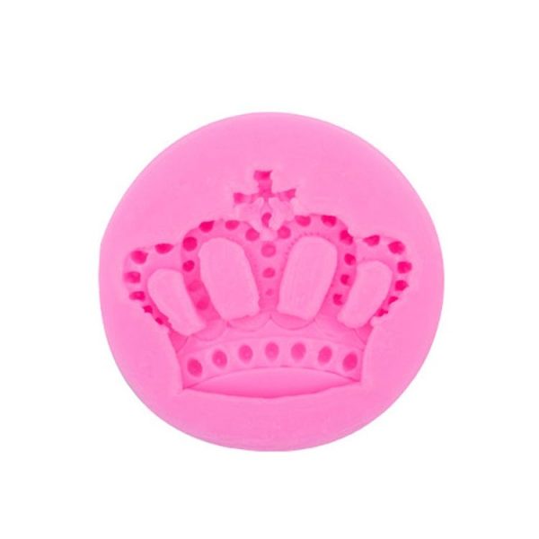 Crown Shape Cake Decorating Mold DIY Chocolate Fondant Silicone Mold Clay Tools, Specification: 15-74