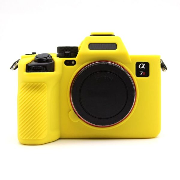 Sony A7RV Mirrorless Camera Protective Silicone Case, Color: Yellow