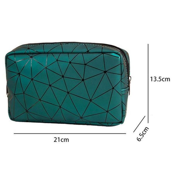 Portable Travel Toiletry Bag Large Capacity Cosmetic Storage Bag (Sky Blue) - Image 2