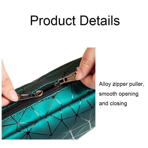 Portable Travel Toiletry Bag Large Capacity Cosmetic Storage Bag (Sky Blue) - Image 4