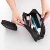 Travel Waterproof Toiletry Bag Portable Transparent Handheld Cosmetic Bag, Style: Olive Green Set - Image 6