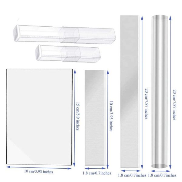 9-in-1 Acrylic Clay Pottery Tools Wave Straight Sculpting Tools (15K) - Image 3