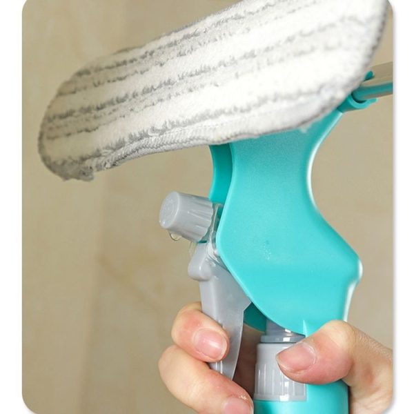 4 In 1 Double-sided Glass Wiper Window Squeegee Portable Spray Mirror Car Glass Cleaner YJ520 - Image 5